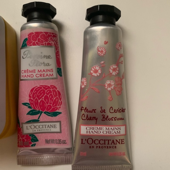 L’occitane mini hand cream set with tin box - Picture 3 of 3